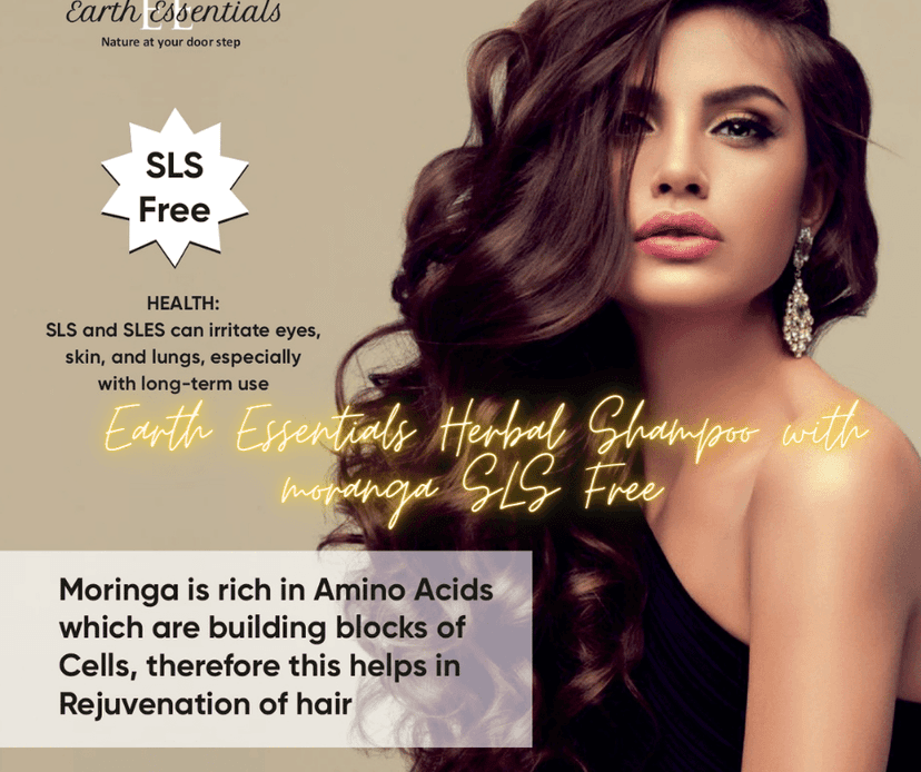 Herbal Shampoo with Moringa Sulfate Free view 6