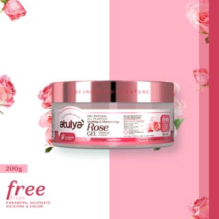 Atulya Rose Gel | Soothing and Moisturising - 200gm