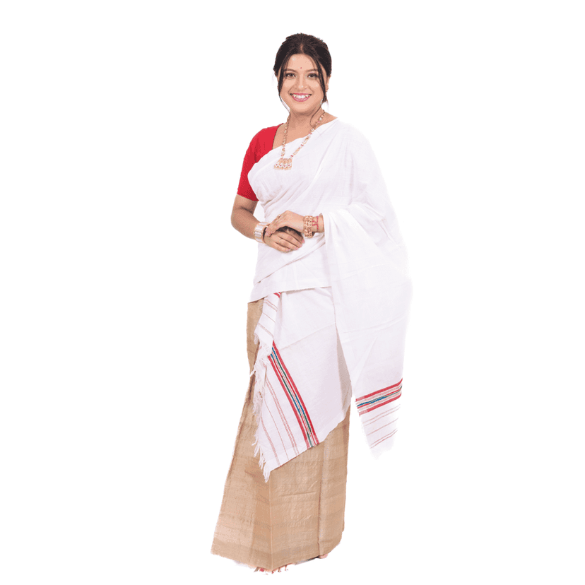 Cotton Riha | Traditional Assamese Handloom Riha