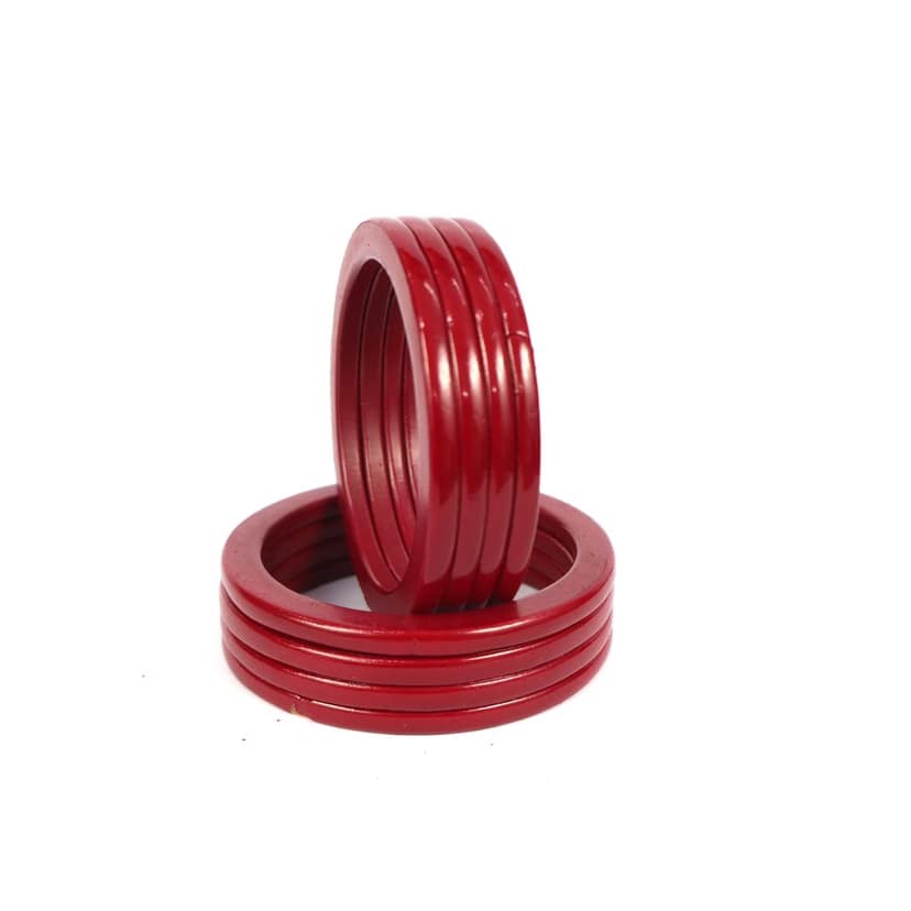 FHS Fashion Women's Beautiful Traditional Rajasthani Lac Bangles- Maroon view 3