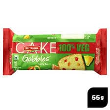 BRITANNIA CAKE VEG FRUITY FUN 55GM