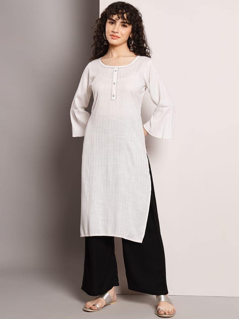 Soft Colors Regular Fit Pocket Palazzo (Black) view 9