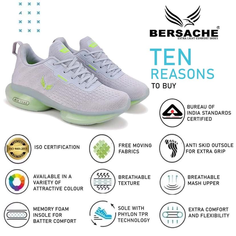 Bersache Premium Sports ,walking,Gym,cricket, Trending Running Shoes For Men's view 7