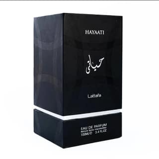 Lattafa Hayaati Black Eau De Parfum 100ml – Bold Aromatic Woody Perfume For Men