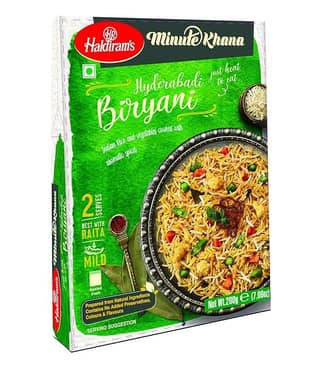 Haldiram’s Minute Khana Hyderabadi Biryani 200g