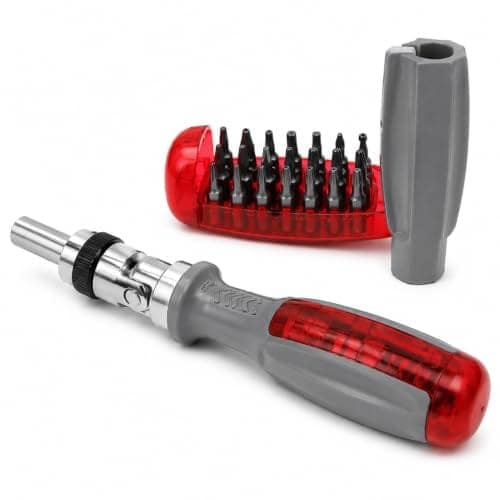 Oblivion Multi-Bit Ratchet Screwdriver Set, Two-Way Adjustable Tool, 1 Pack view 2