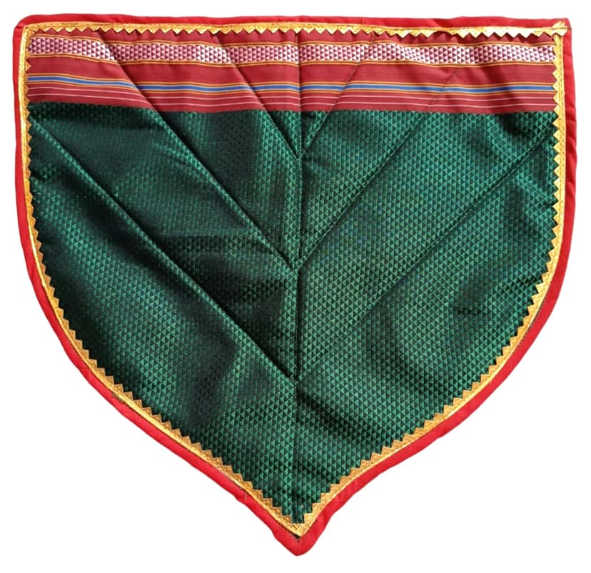 Decorative Khan Pan - Vibrant Green Diamond Pattern Home Decor Mat