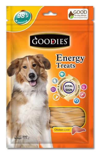 Goodies Energy Treats Liver 500 Gms