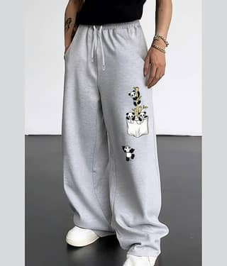 Deslizar White Blended Men's Trackpants ( Pack of 1 )
