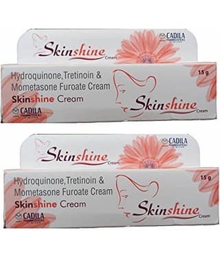 Skin shine Cream Night Cream 15 gm Pack of 10