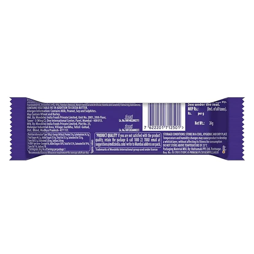 Cadbury Bournville Fruit & Nut Dark Chocolate Bar, 80 g view 6