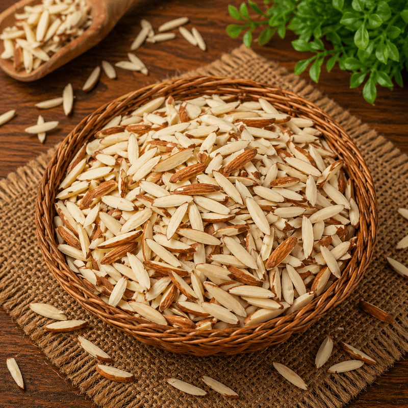 Premium Almond Cuttings (250g) | Rich in Protein & Healthy Fats | Baking & Garnishing