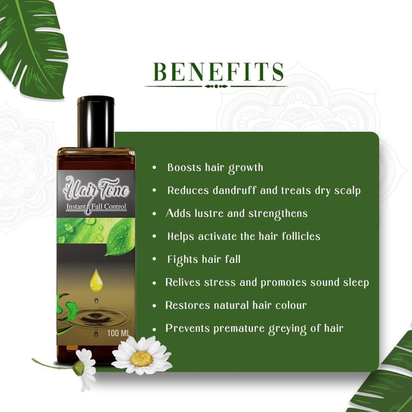 Pharma Science Ayurvedic Bhringraj Hair Oil For Hair Fall & Hair Growth For Men & Women-100ml view 3