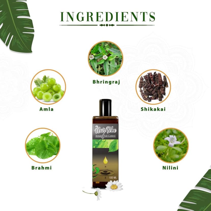 Pharma Science Ayurvedic Bhringraj Hair Oil For Hair Fall & Hair Growth For Men & Women-100ml view 5