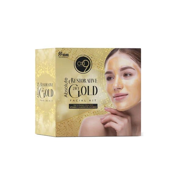 New Absolute Restorative 24ct Gold Facial Kit (6in1)