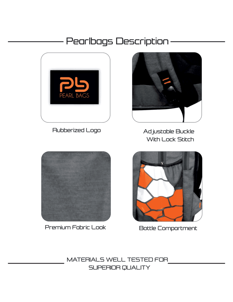 PB PearlBags Prohexa 29L Casual Backpack view 6