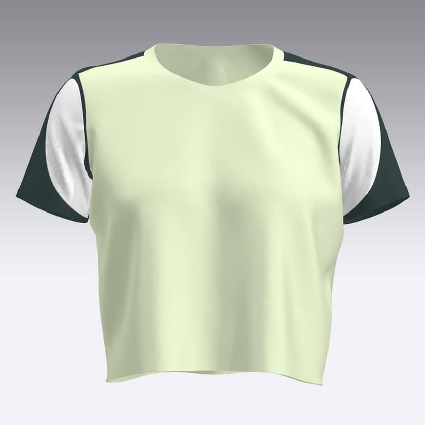 Am-To-Pm Crop Top - Forest Green view 6
