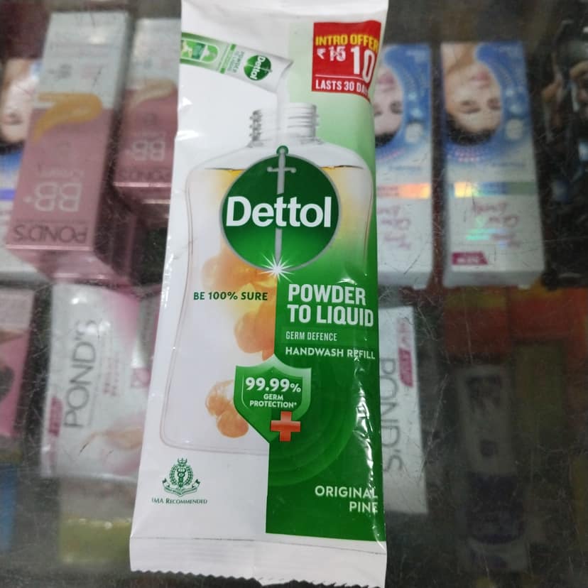 Dettol powder liquid hand wash