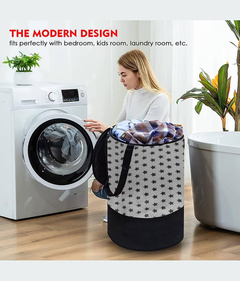 SH NASIMA Red Laundry Bag view 2