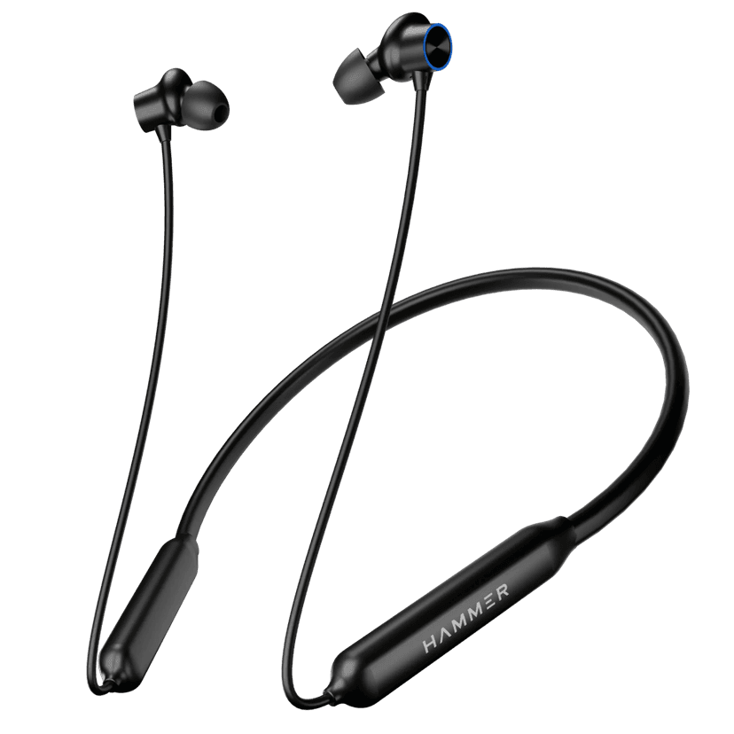 Hammer Splendor Bluetooth Neckband with Magnetic Earbuds & upto 18 Hrs Playtime view 3