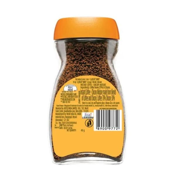 Nescafe Sunrise Chicory Mix Instant Coffee Jar 50 Gms view 3