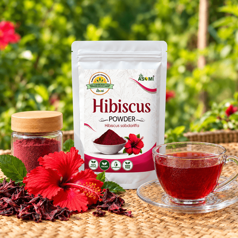 Hibiscus Powder | Natural Hair Conditioner | 100 grams - 100 gm view 3