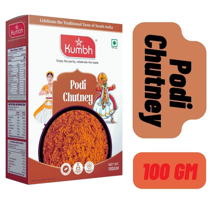 Kumbh Podi Chutney 100 Gm
