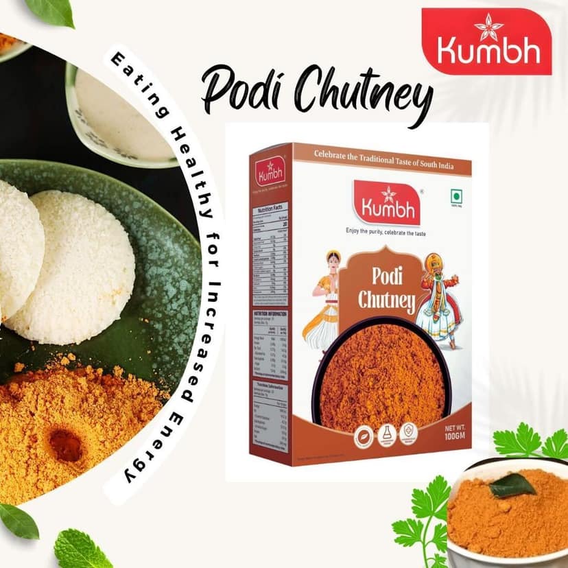 Kumbh Podi Chutney 100 Gm view 4