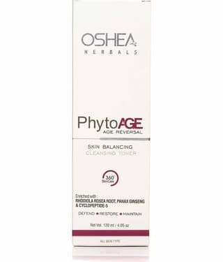Oshea Herbals PhytoAge Skin Balancing Cleansing Toner 120milliliters