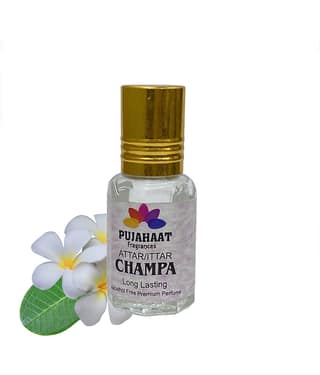 Pujahaat Champa Non- Alcoholic Miniature Attar ( Pack of 1 )