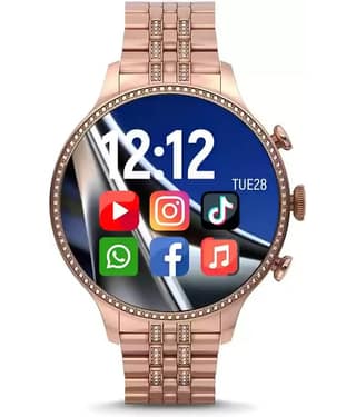 Gen9 Bluetooth Calling Touchscreen with Fitness Health Sports Music Extra Pink STRAP