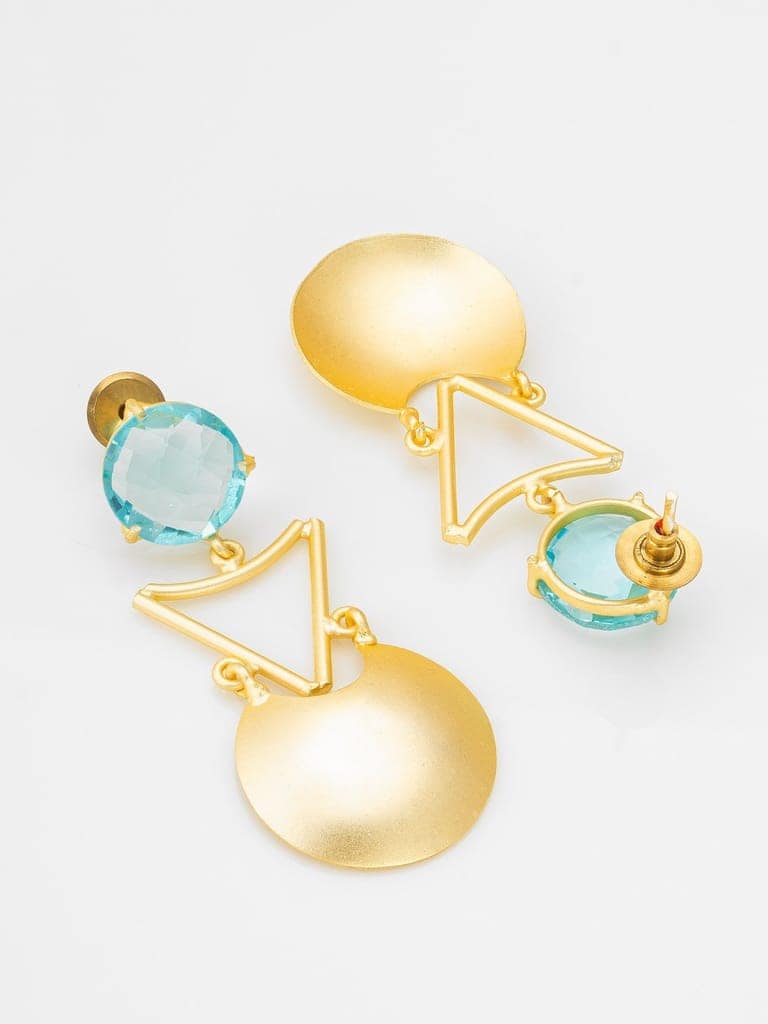 Morison Golden Infinity Hoop Earrings Endless Style view 2