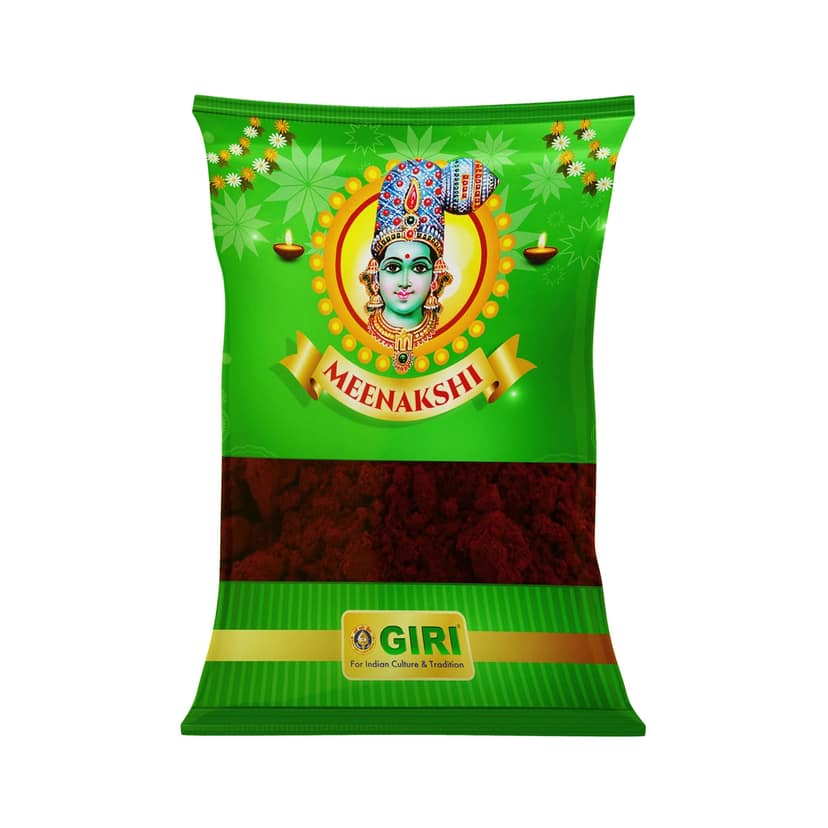Giri Thazhampoo Kumkum | Sindoor | Maroon Colour | Thalampoo Kumkuma for Pooja 50gram view 2