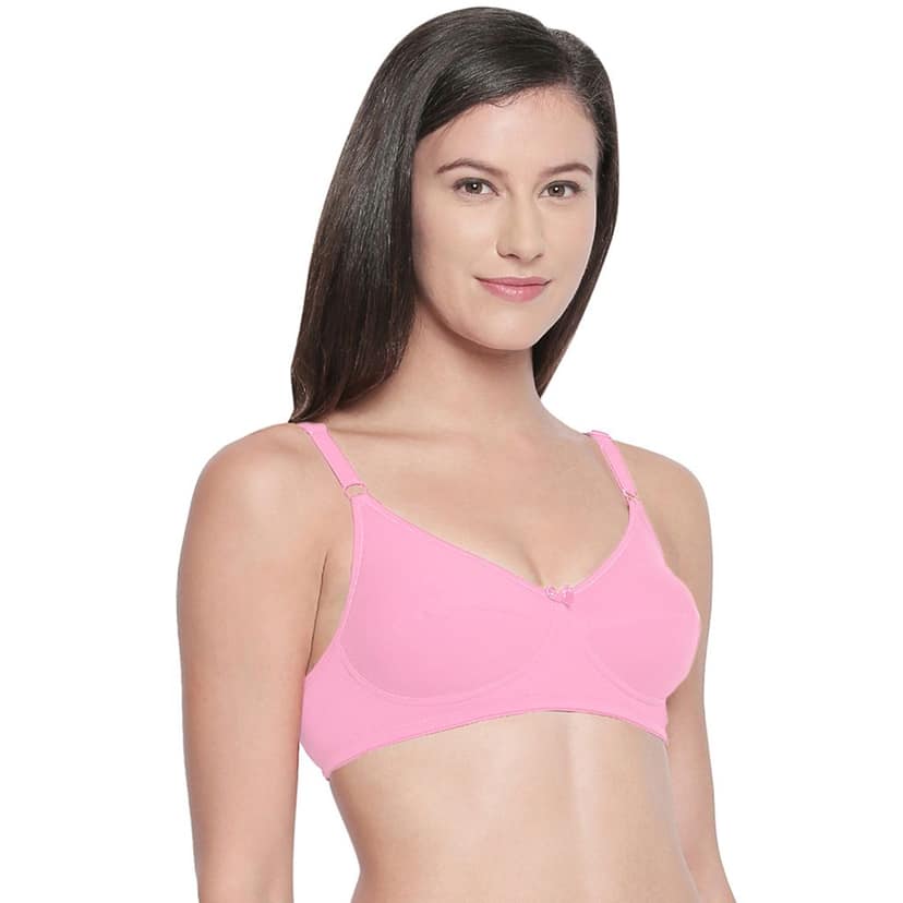 Bodycare Cotton Spandex Non Padded Non wired Perfect coverage bra-Pack of 3 view 3