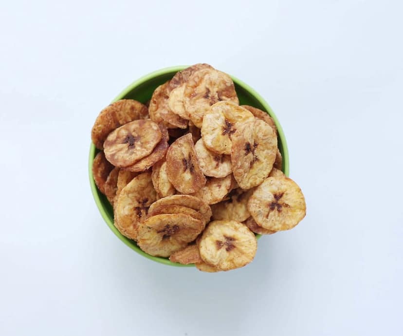 CRUNCHIZZ Authentic Kerala Style Yellow Banana Chips I Traditional South Indian Recipe I No Artificial Additives I Perfect Munchy Bites I Pack of One I view 2