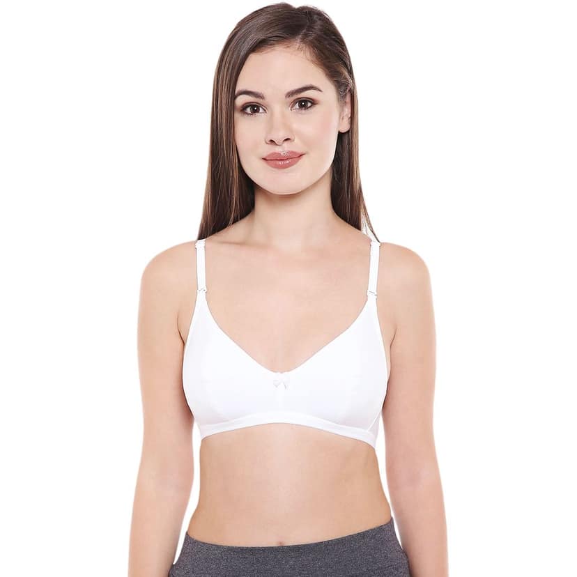 Bodycare Women Cotton Spandex Full Coverage Non Padded Regular Bra Pack - 2 1575WW view 2