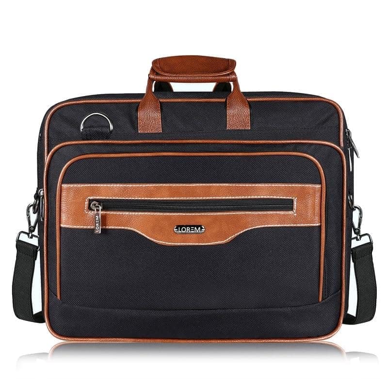 LOREM 28L Messenger Bag For Men - Faux Leather