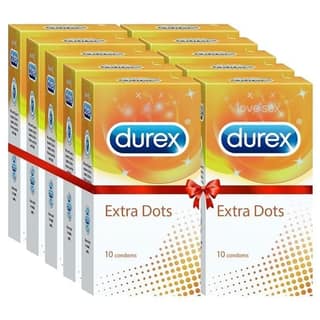 Durex Extra Dotted Condoms for Men