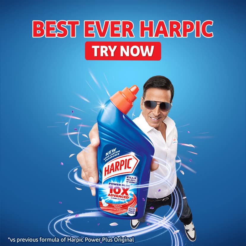 Harpic Toilet Cleaner Liquid - Original view 2