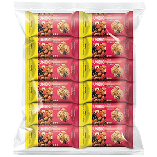 Unibic Fruit & Nut Cookies, 37.5 G (Pack Of 12)