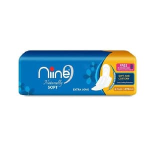 Nine Pads Naturally Soft XL 6 Pcs