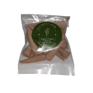 Organic Herbal Incense Cones - 100% Natural