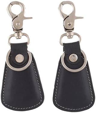 Leatherman Genuine Leather Black Keyring & Keychain