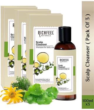 Richfeel Scalp Cleanser 100 Ml Pack of 3