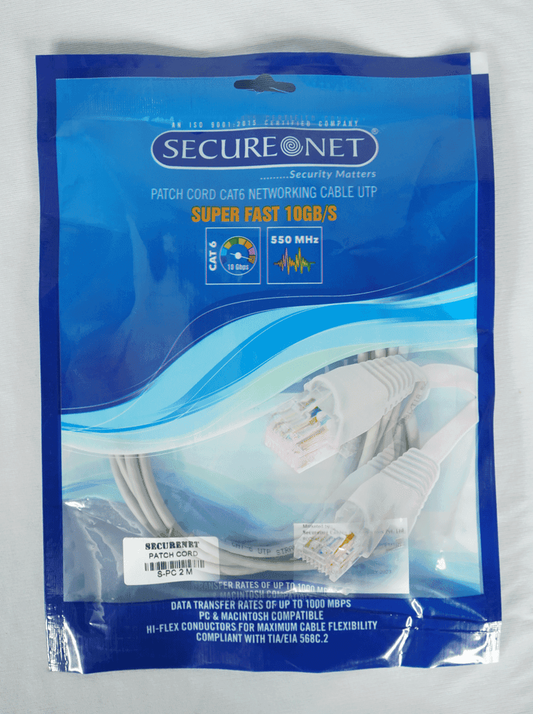 Securenet PATCH CORD 2 Meter view 3
