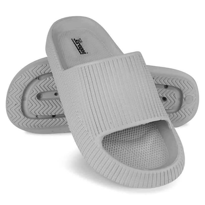Paragon Everyday Comfort Lightweight, Durable, Waterproof Slides for Men with Modern Weave Design and Extra Sole Support | Casual Slider Sandals for Men view 5