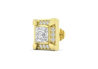 Valiant Princess Solitaire Stud For Him (1 Pc Only)
