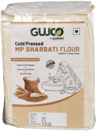 GUJCO Cold Pressed MP Sharbati Flour