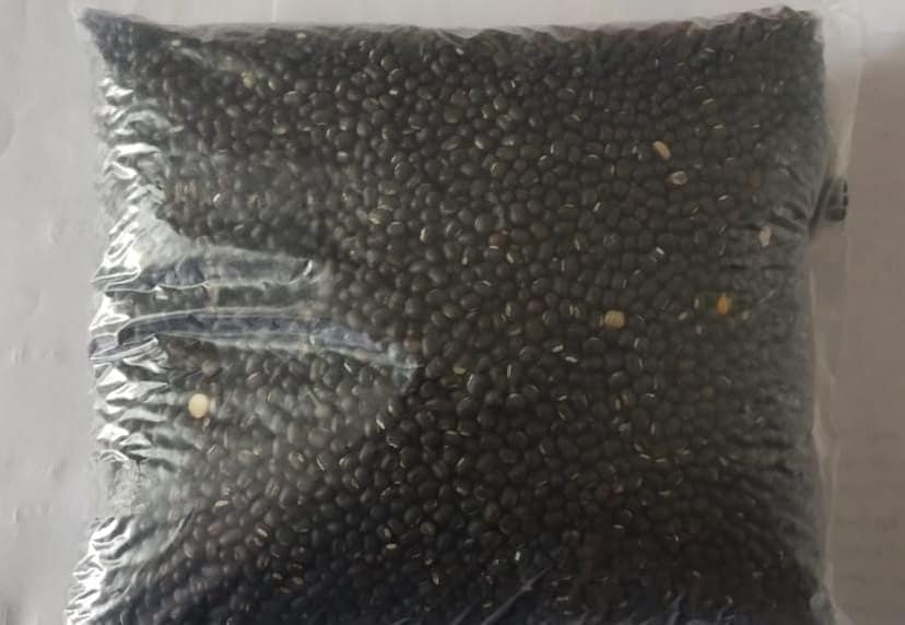 Unpolished Mah Dal/Bhatt Dal view 2