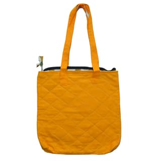 Handcrafted Cotton Yellow Jhola Bag